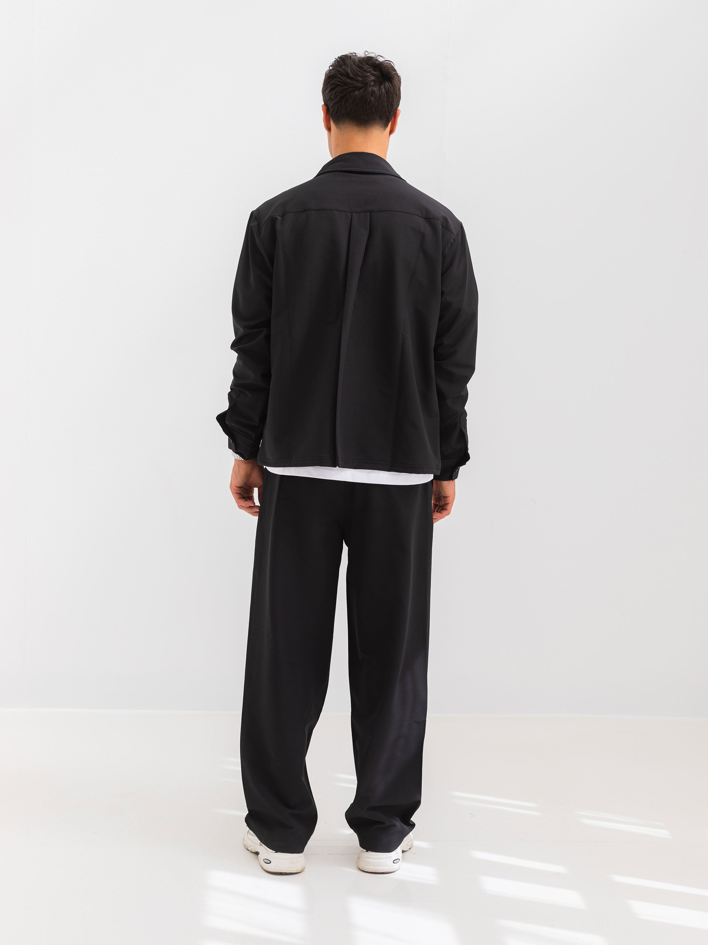 RELAXED OVER SHIRT - BLACK