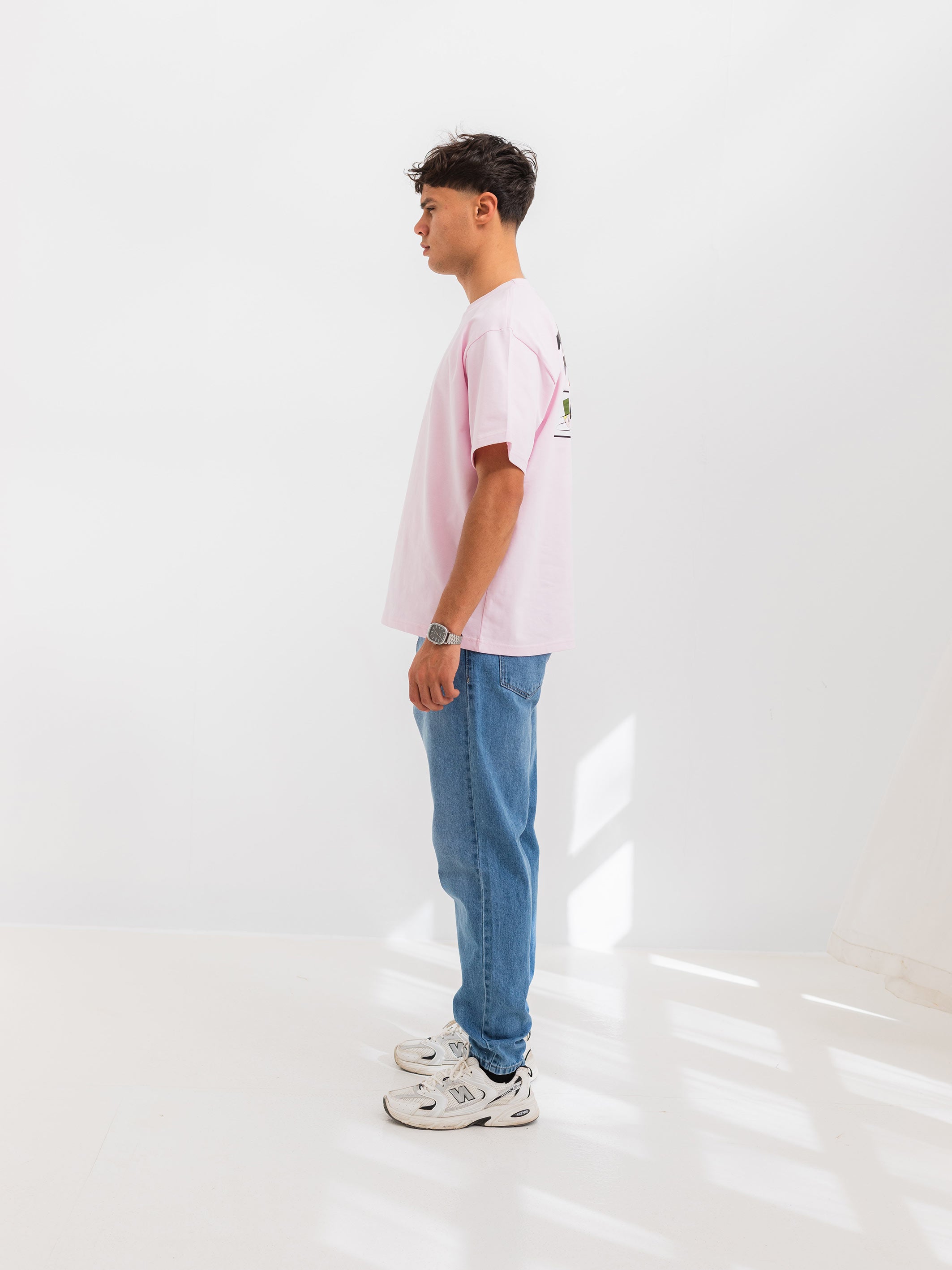 RELAXED PRINTED TEE TRUE SPIRIT - Pink
