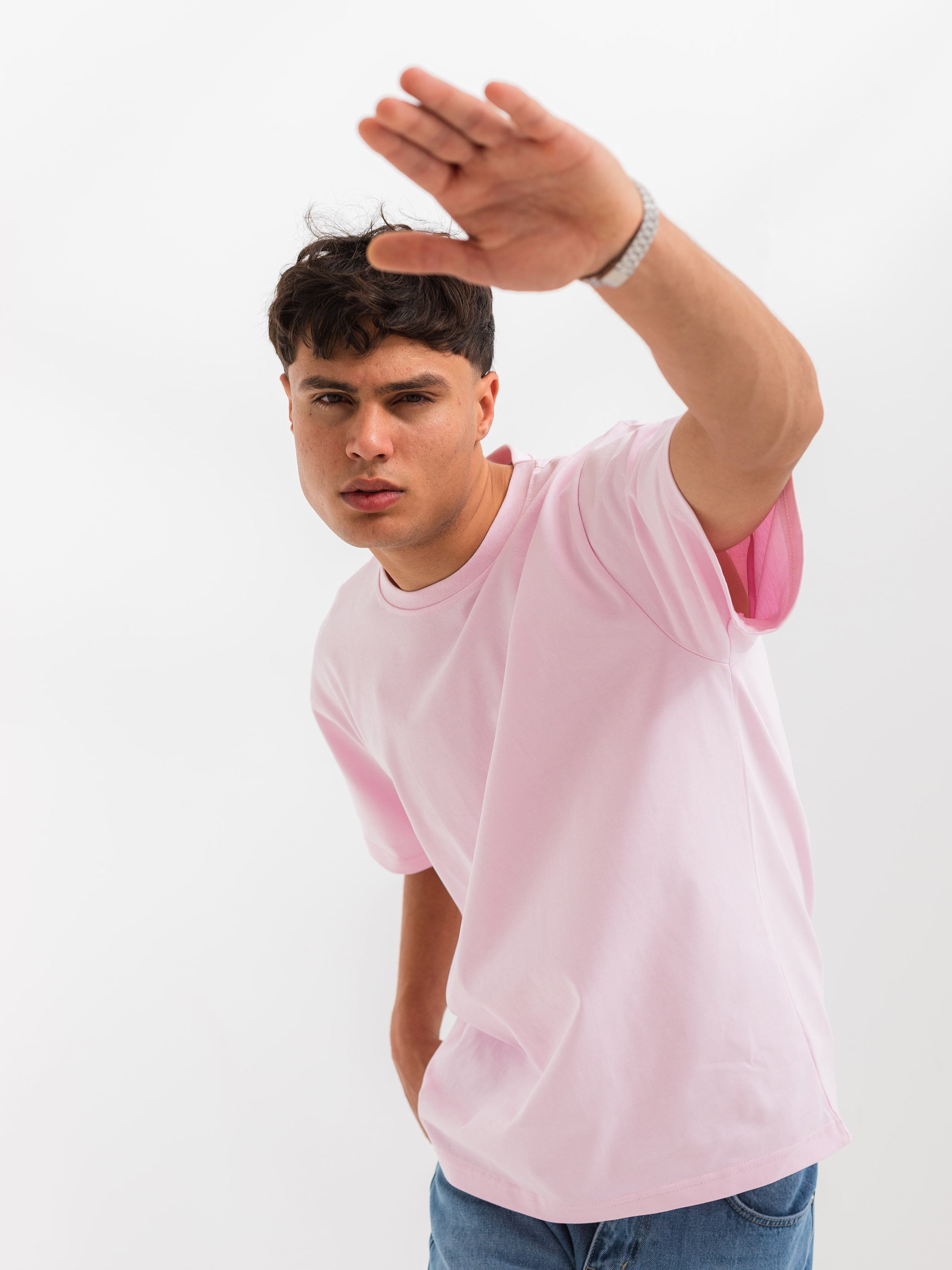 RELAXED PRINTED TEE TRUE SPIRIT - Pink