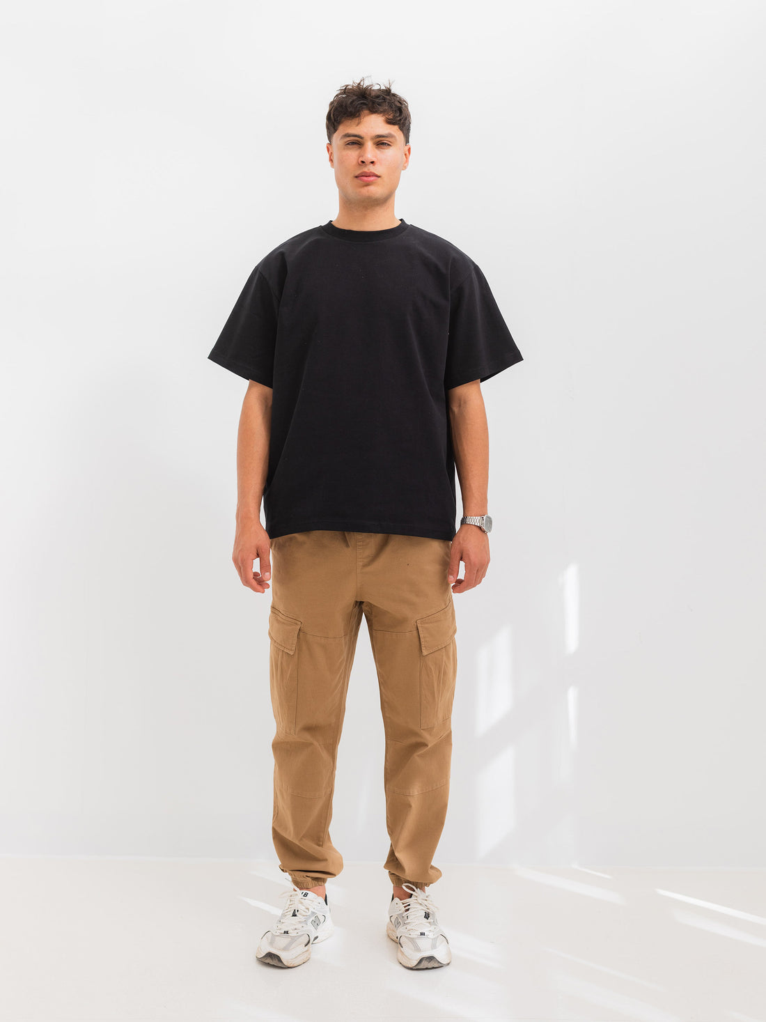 RELAXED PRINTED TEE TRUE SPIRIT - Black