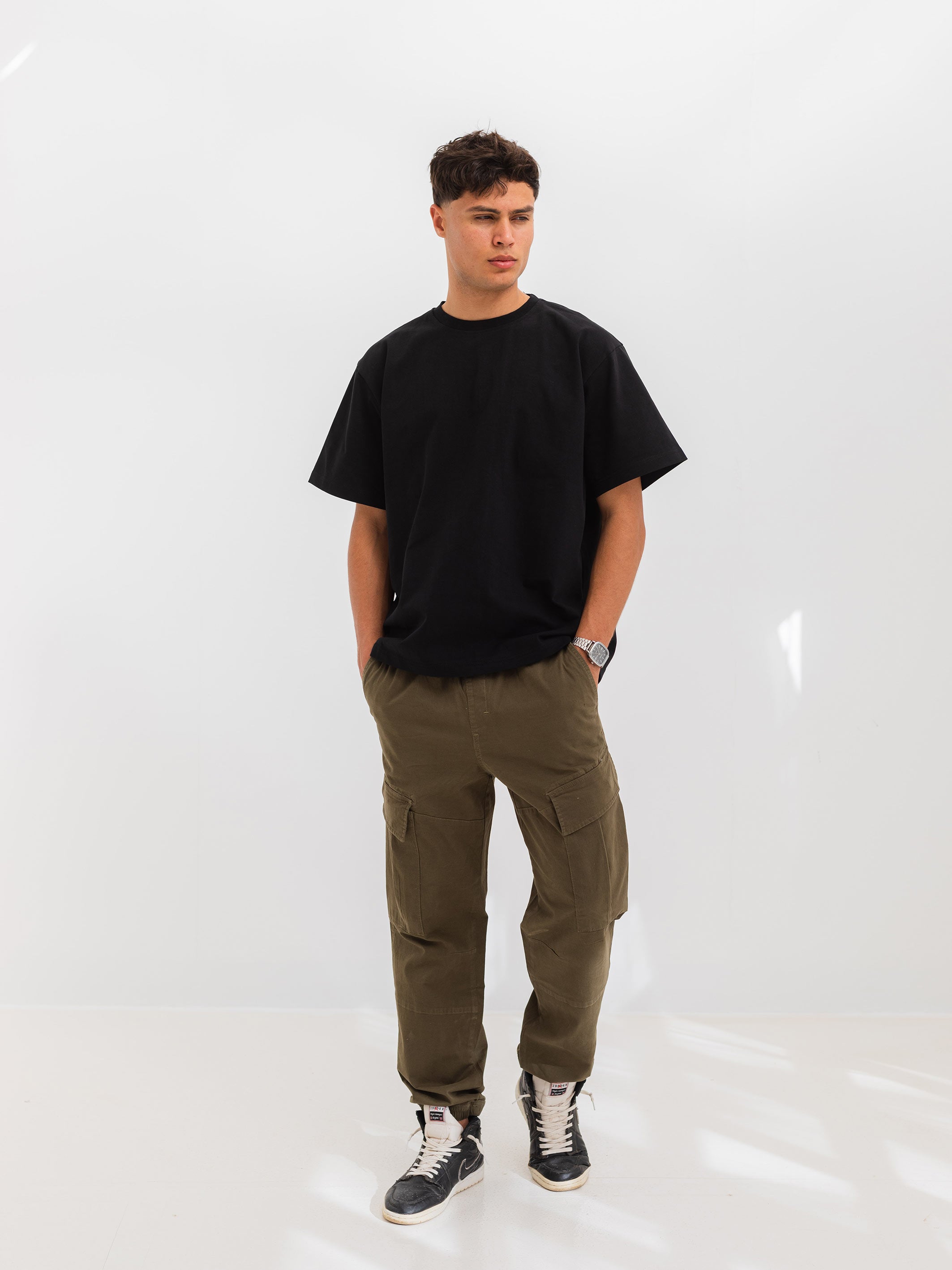 RELAXED PRINTED TEE HOUSE - Black