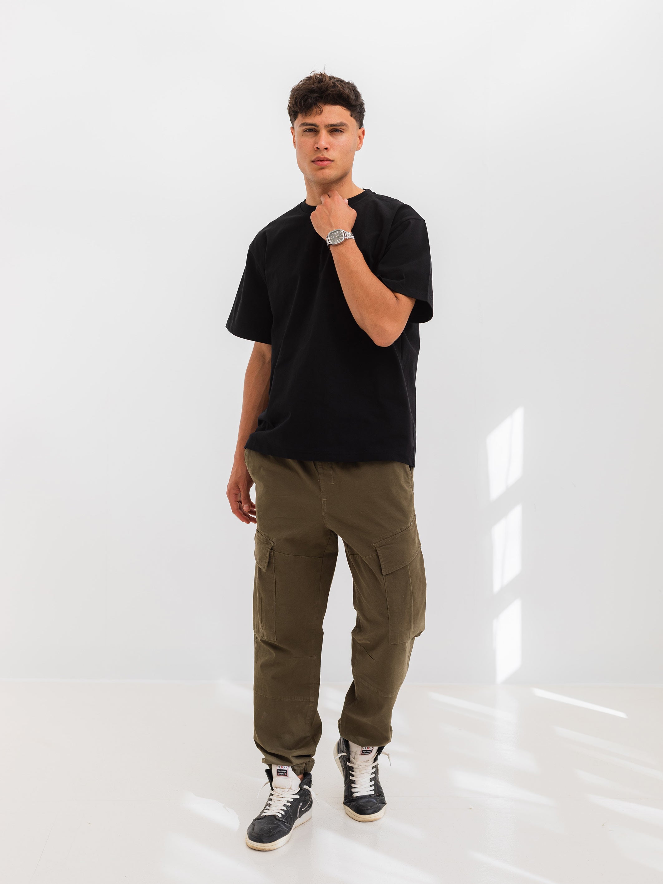 RELAXED PRINTED TEE HOUSE - Black