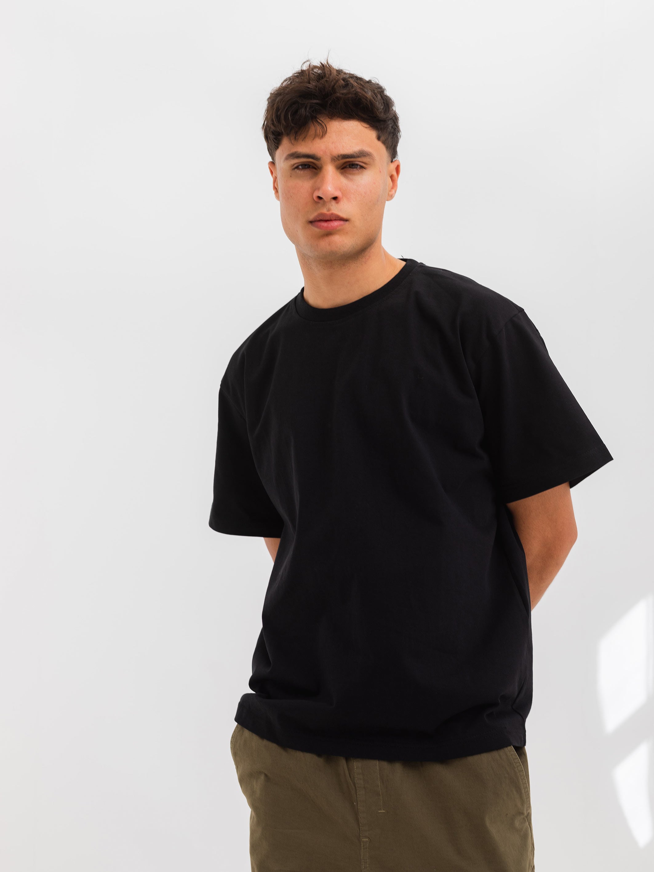 RELAXED PRINTED TEE HOUSE - Black
