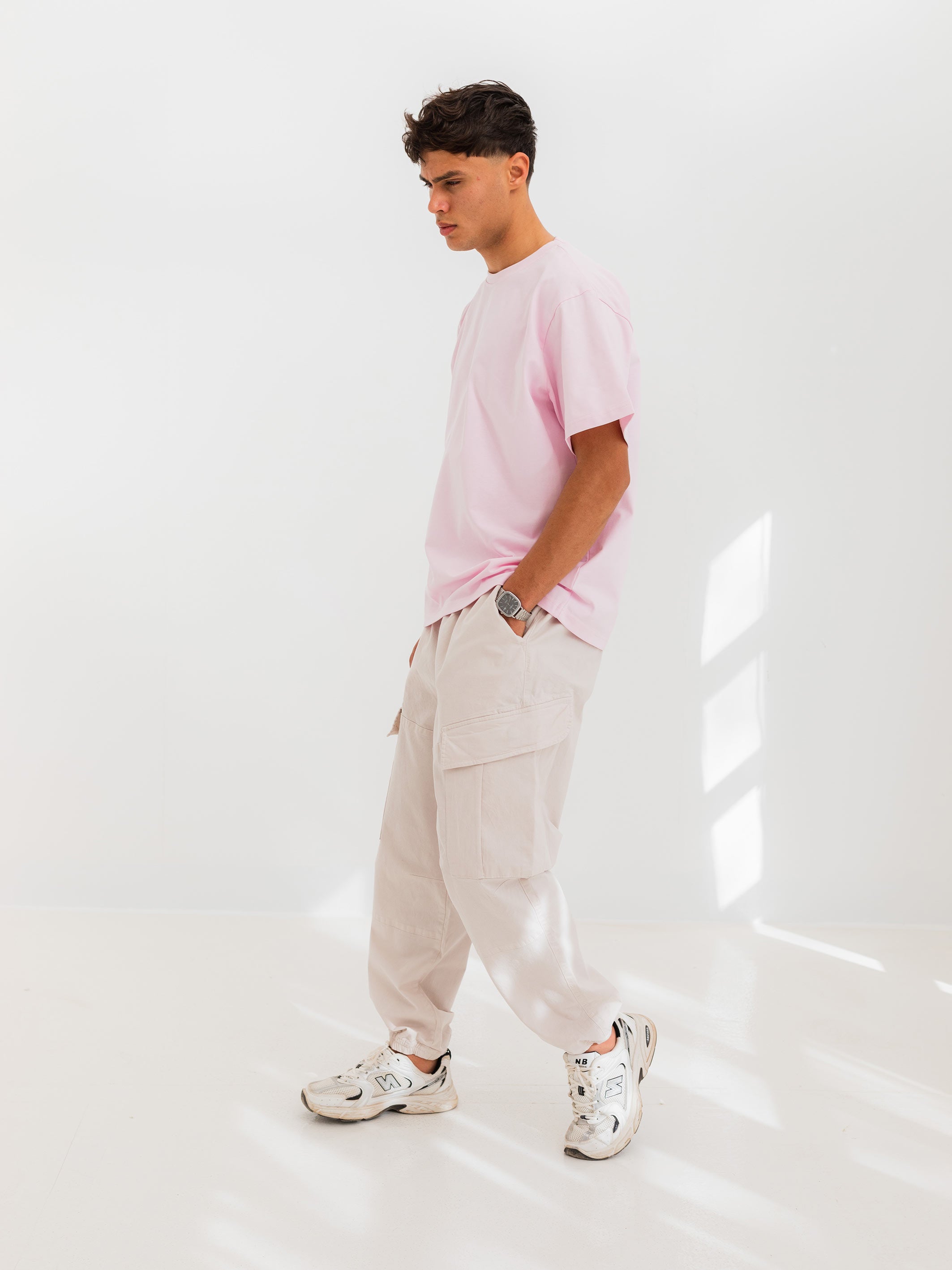 RELAXED PRINTED TEE HOUSE - Pink