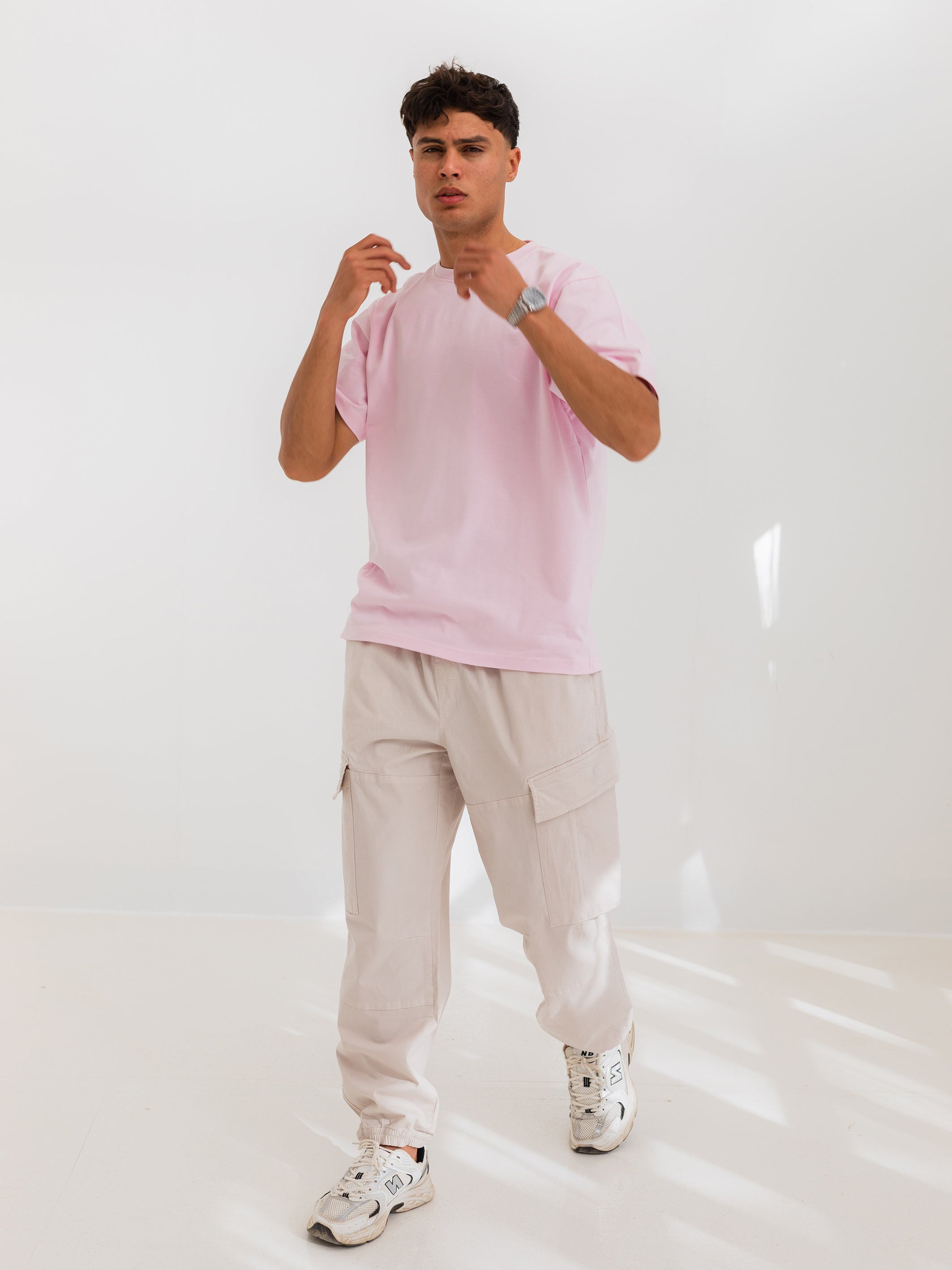 RELAXED PRINTED TEE HOUSE - Pink