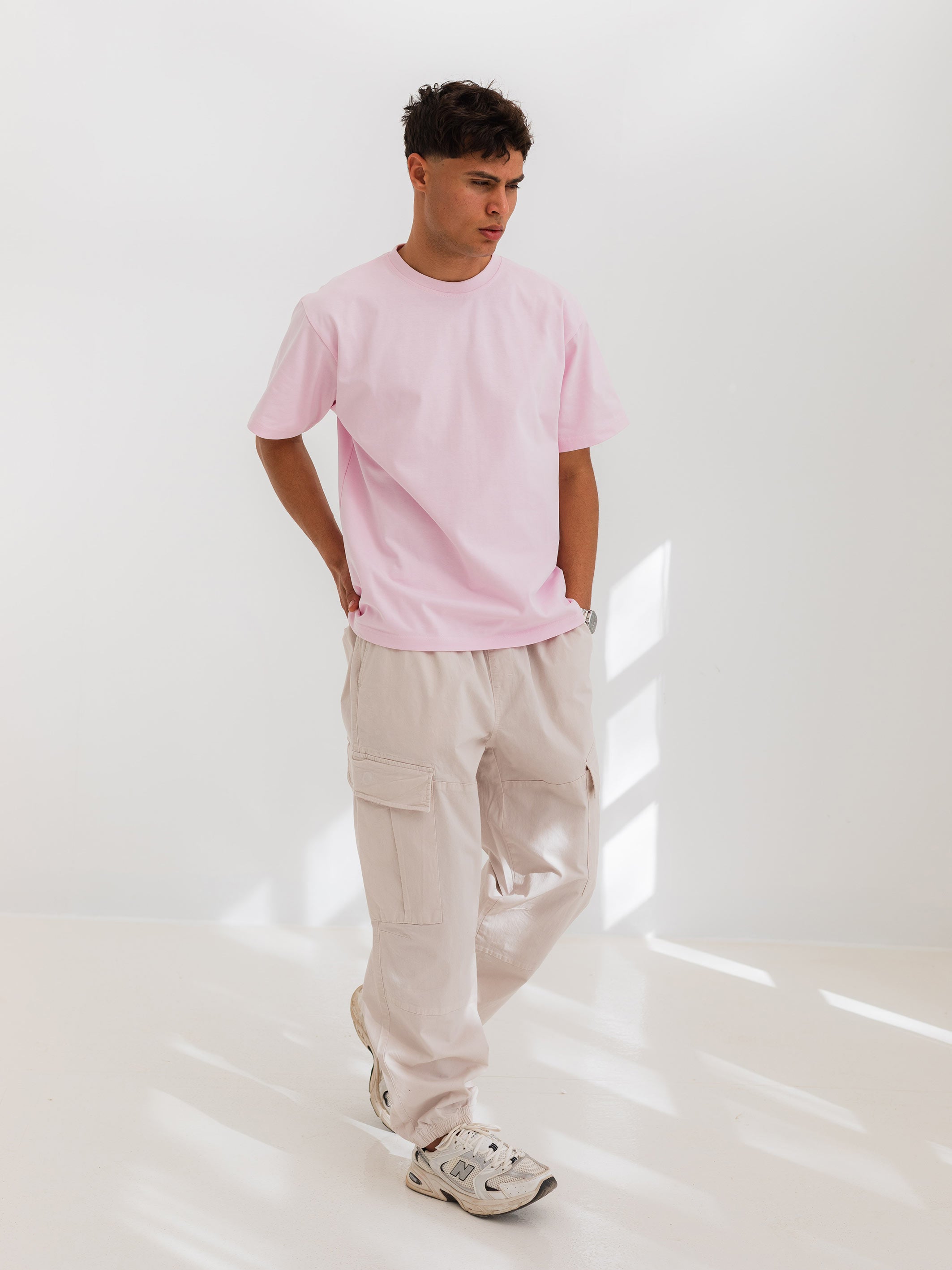 RELAXED PRINTED TEE HOUSE - Pink