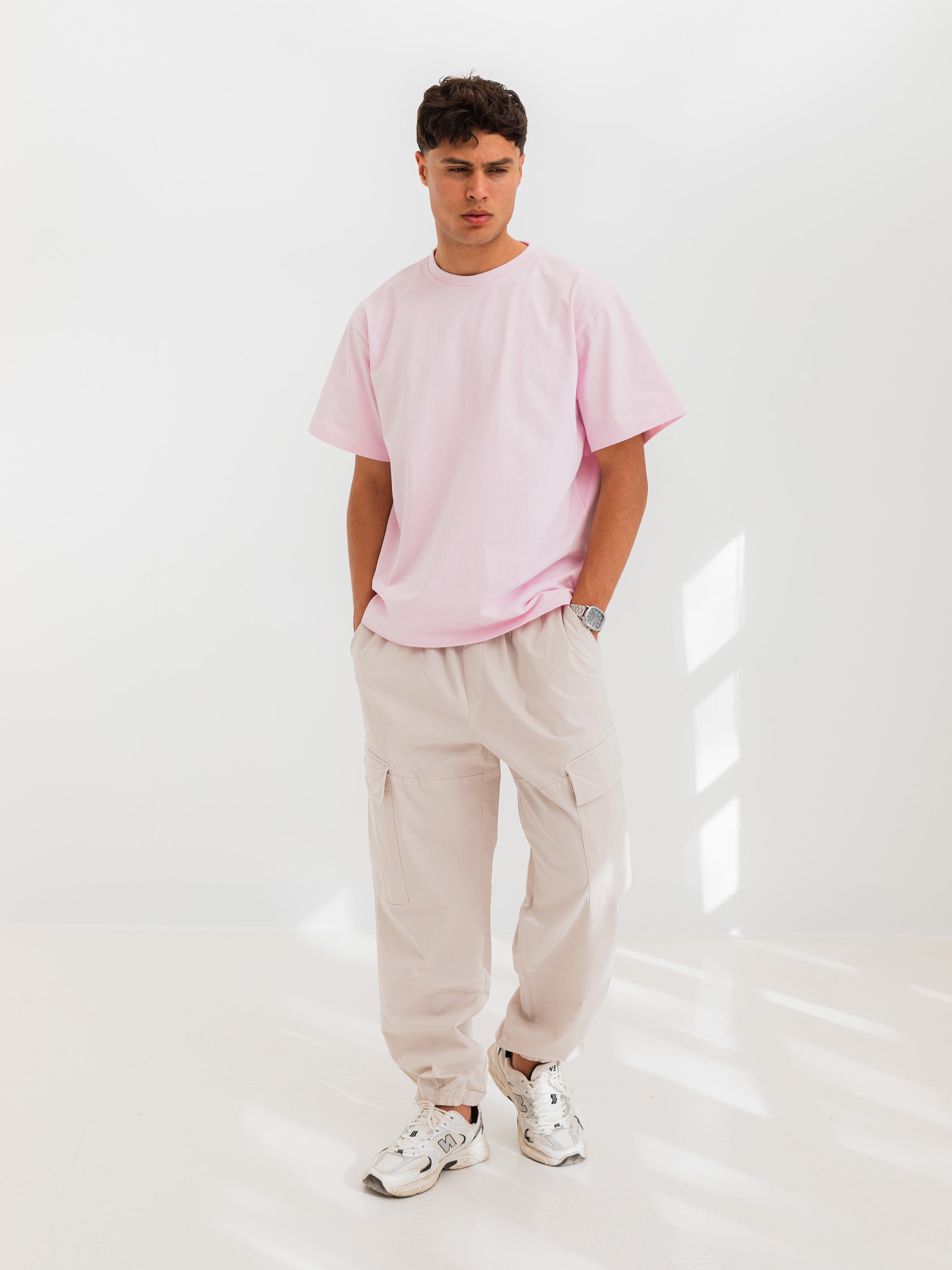 RELAXED PRINTED TEE HOUSE - Pink