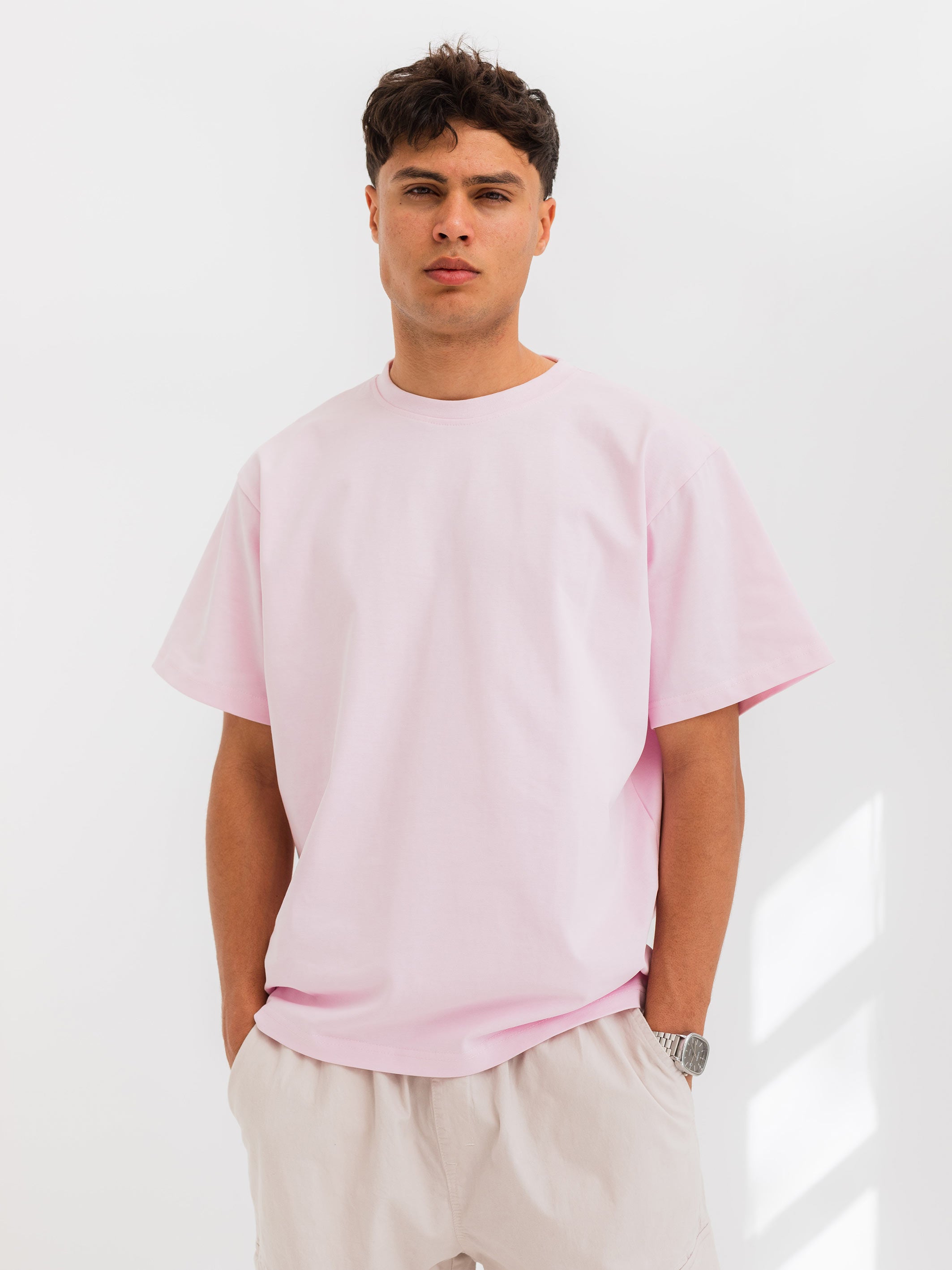 RELAXED PRINTED TEE HOUSE - Pink