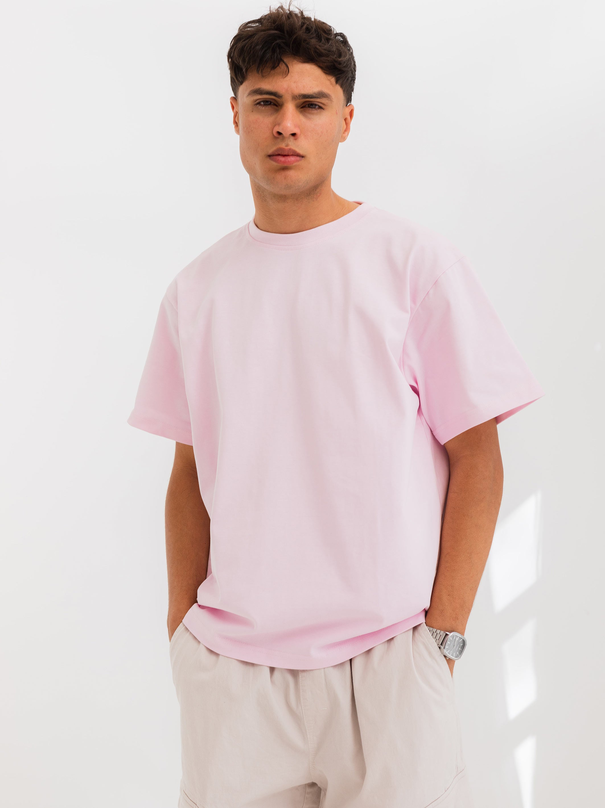 RELAXED PRINTED TEE HOUSE - Pink