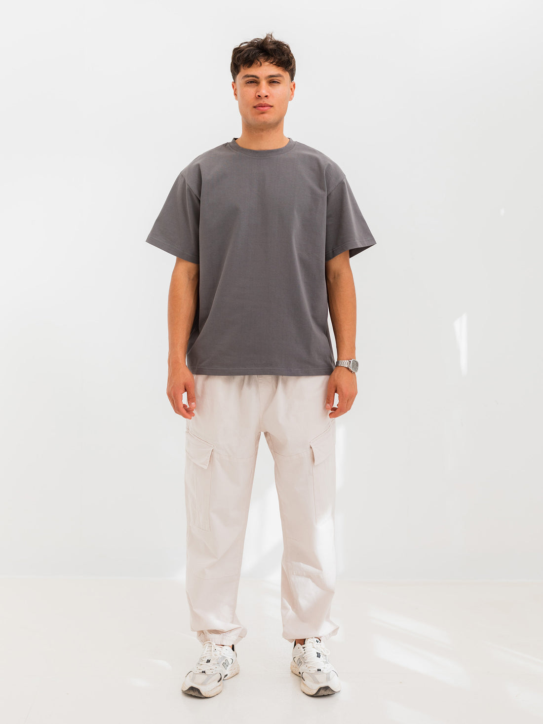 RELAXED PRINTED TEE HOUSE - Grey