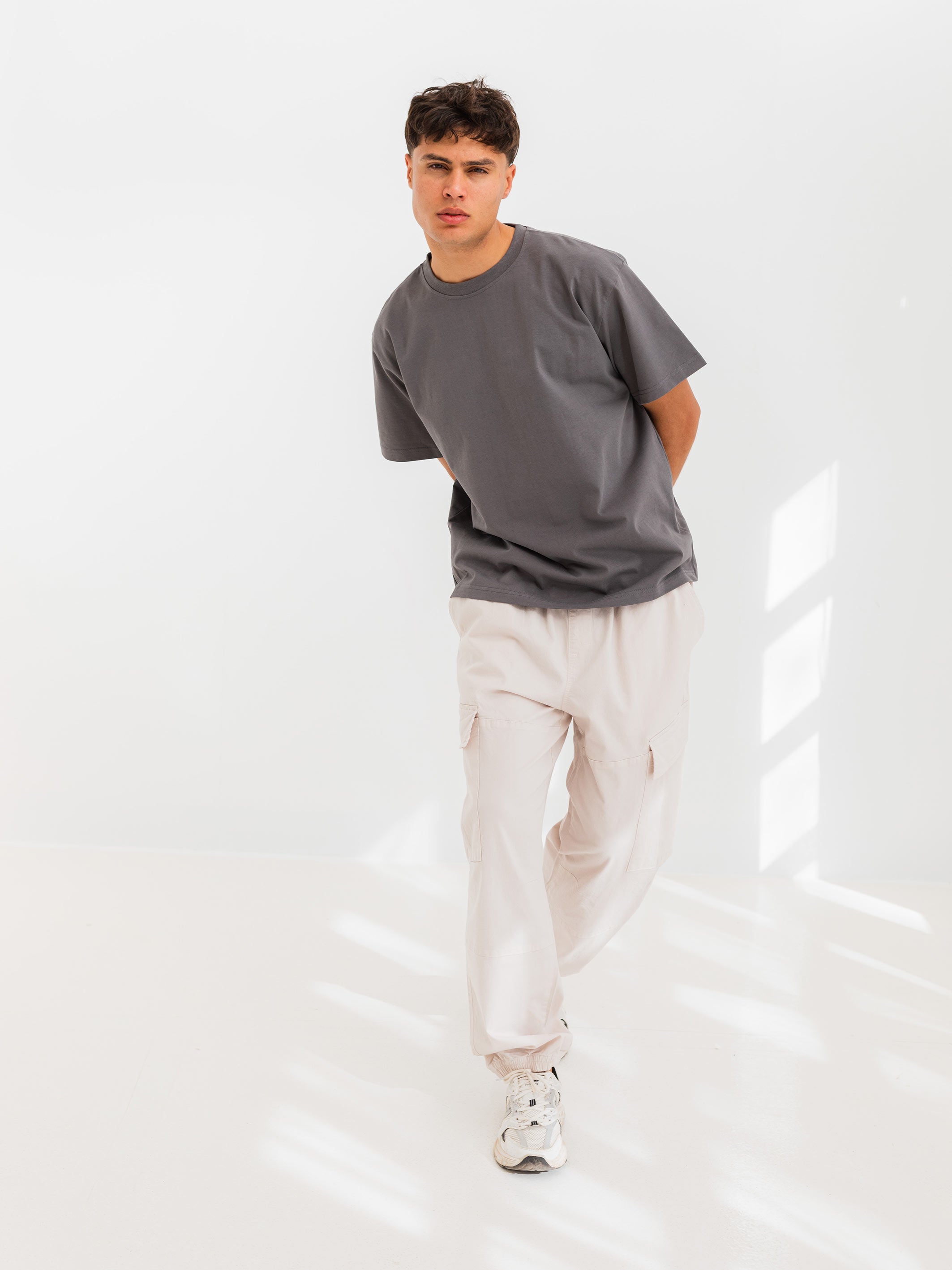 RELAXED PRINTED TEE HOUSE - Grey