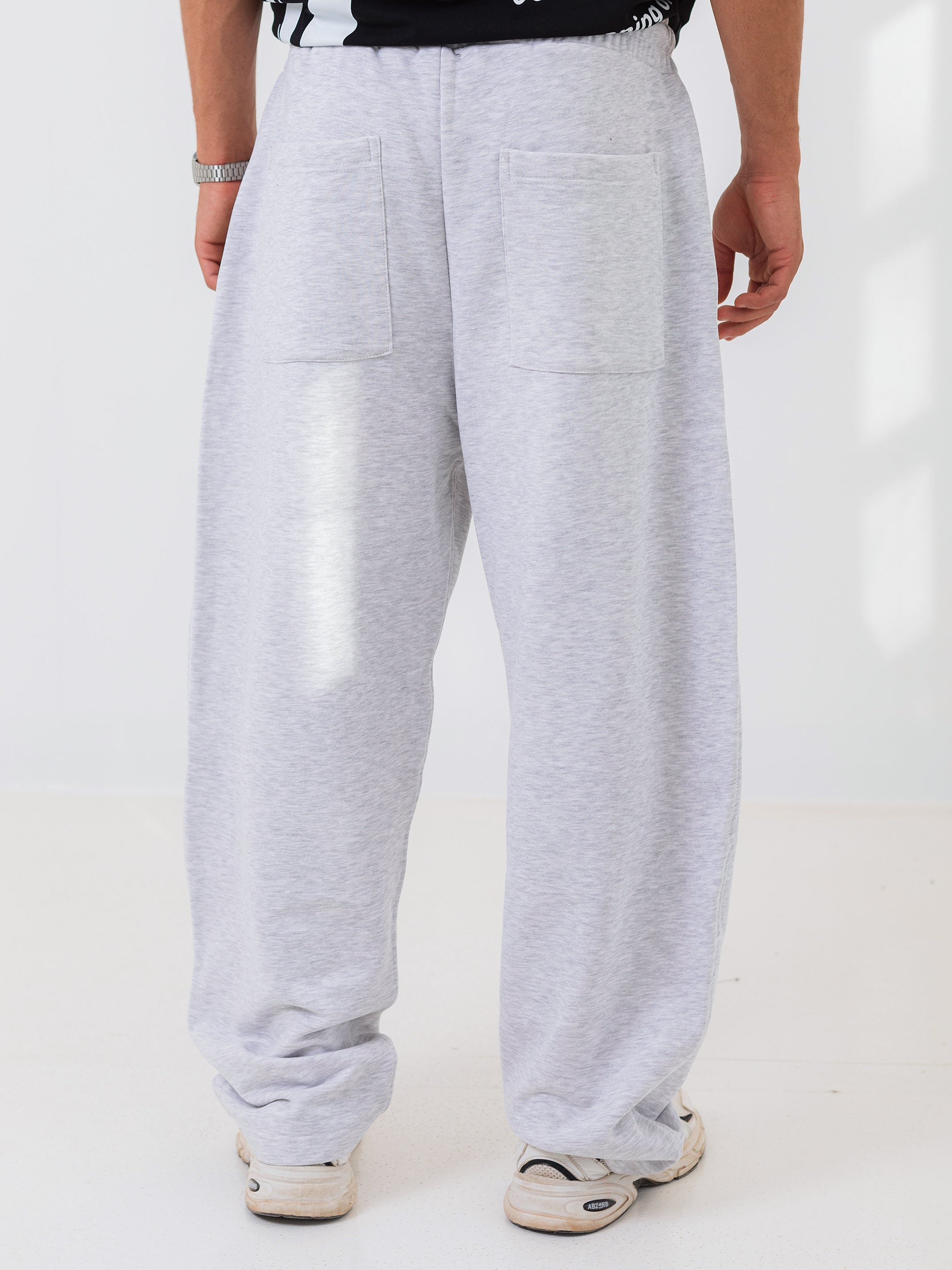 BALLON FIT SWEATPANT - Light Grey