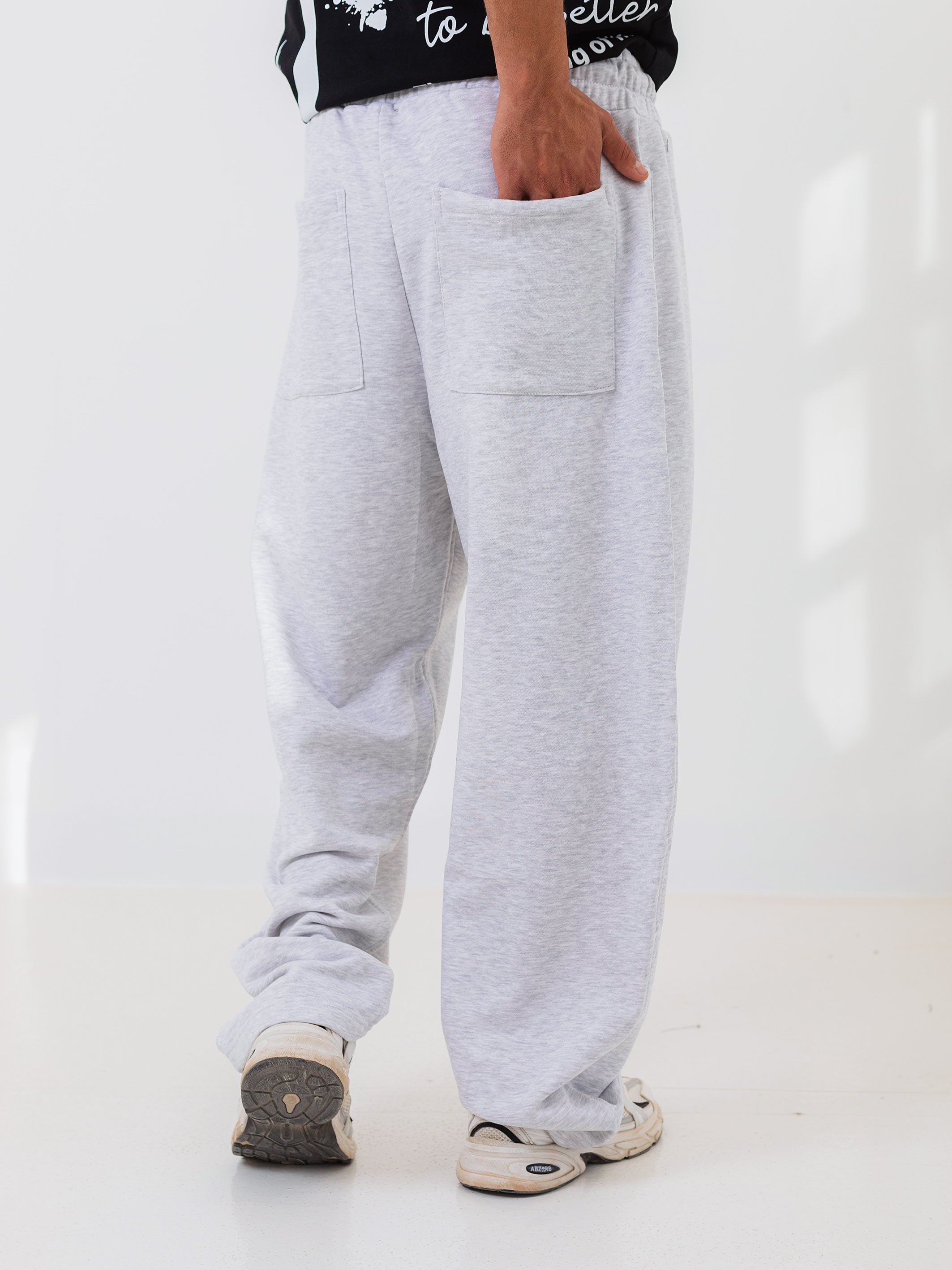 BALLON FIT SWEATPANT - Light Grey