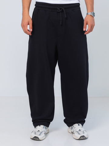 BALLON FIT SWEATPANT - Black