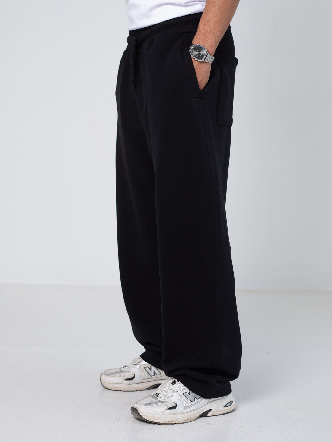 BALLON FIT SWEATPANT - Black