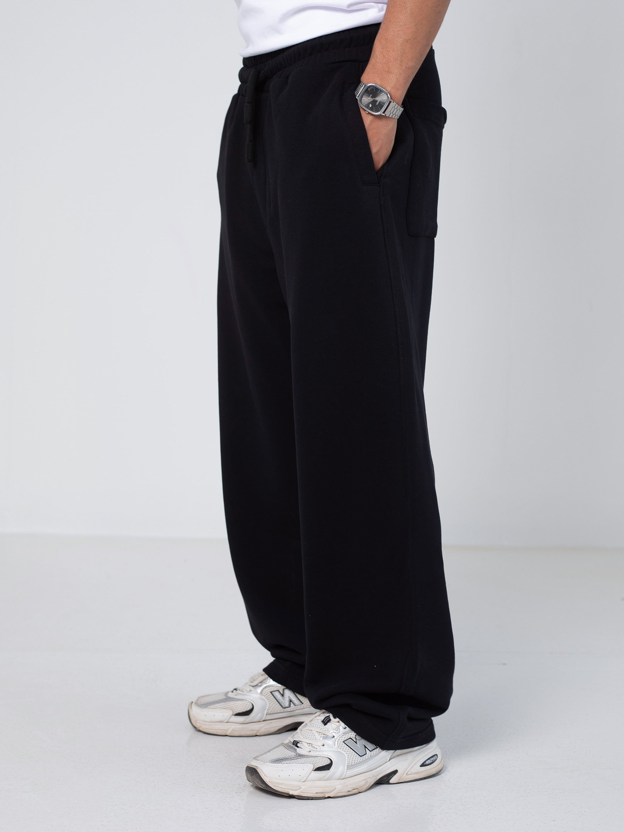 BALLON FIT SWEATPANT - Black