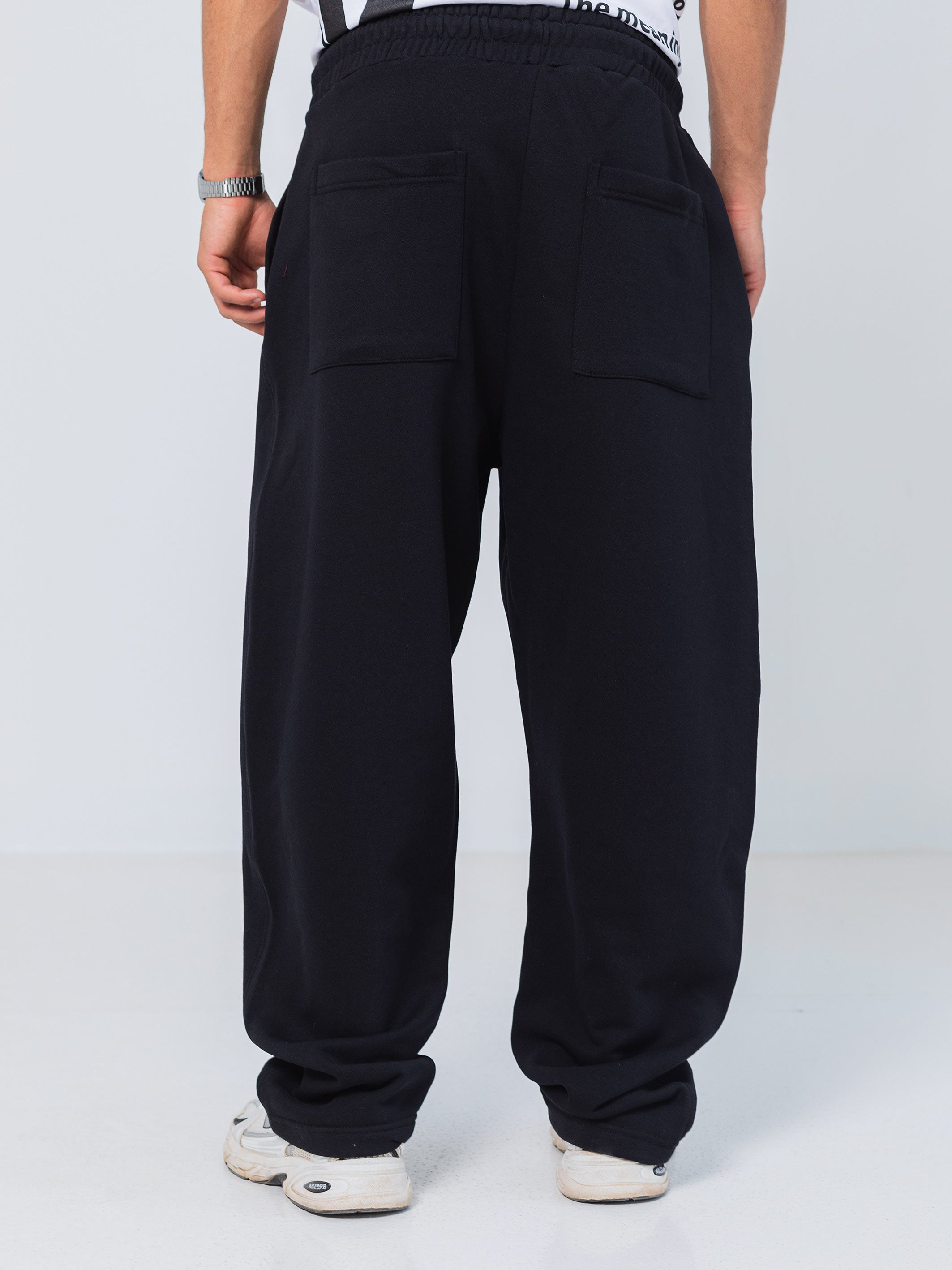 BALLON FIT SWEATPANT - Black