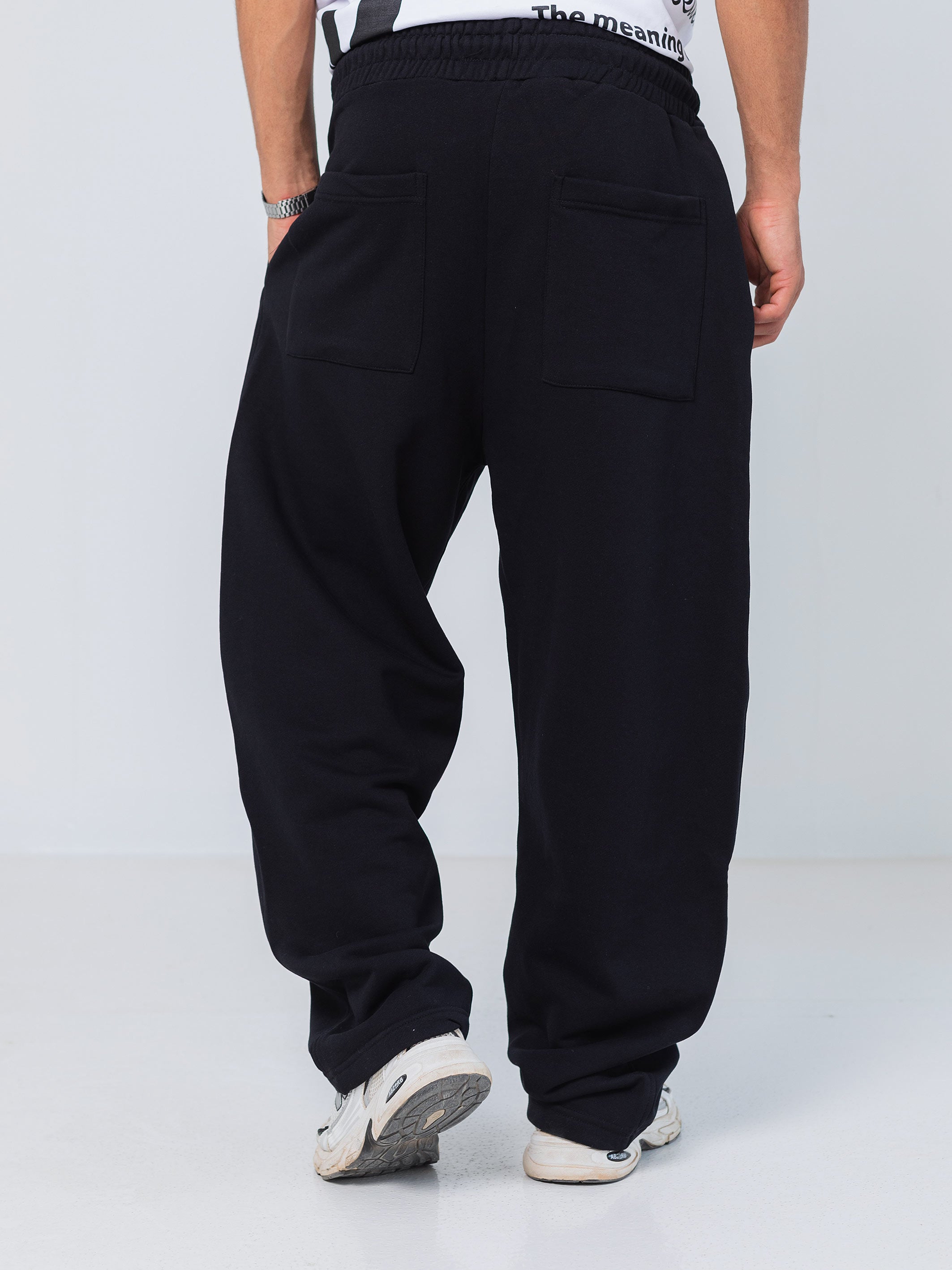 BALLON FIT SWEATPANT - Black