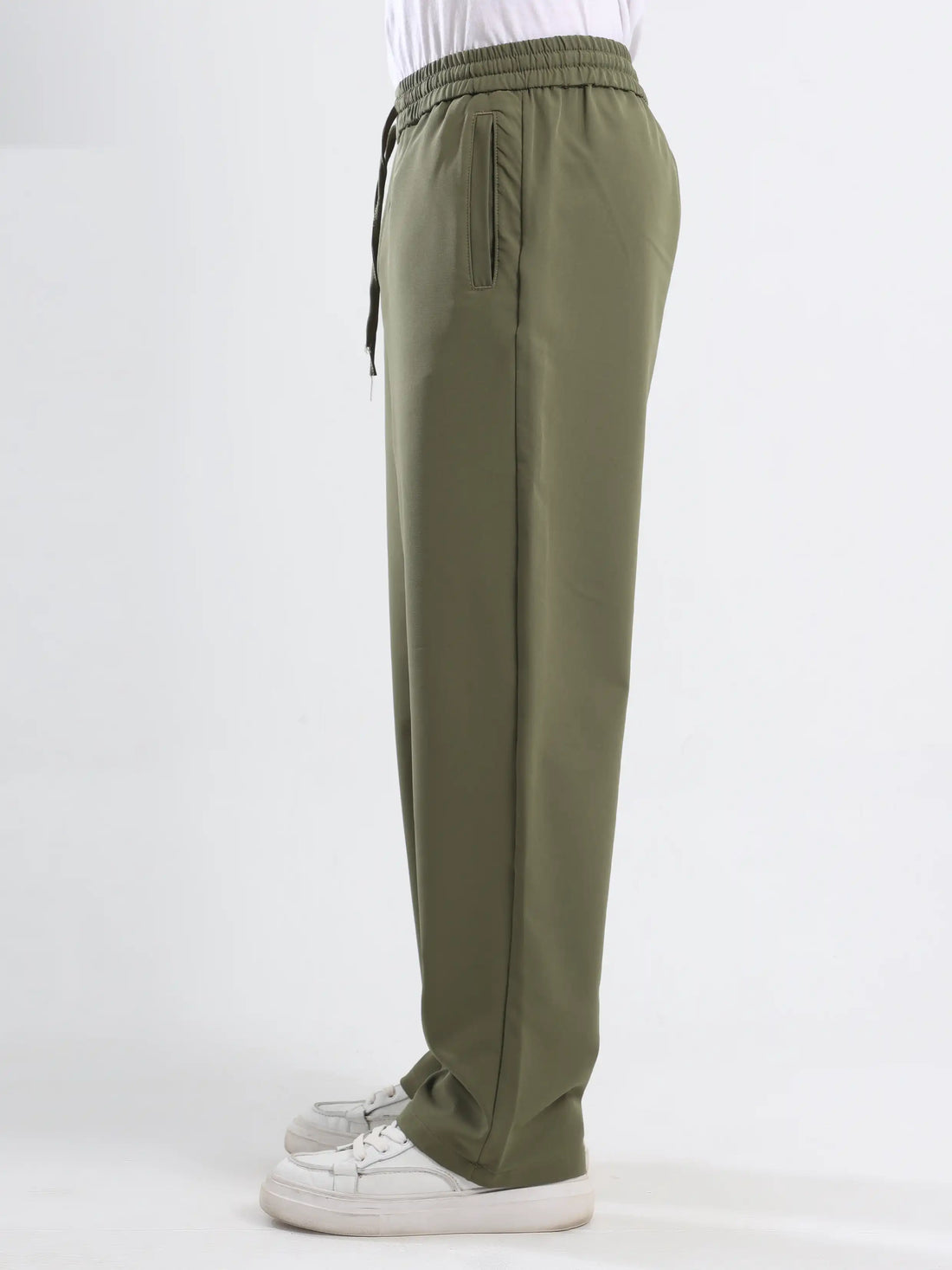 Baggy Fit Trouser - Olive