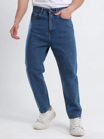 Tapered fit Jeans - Medium Blue