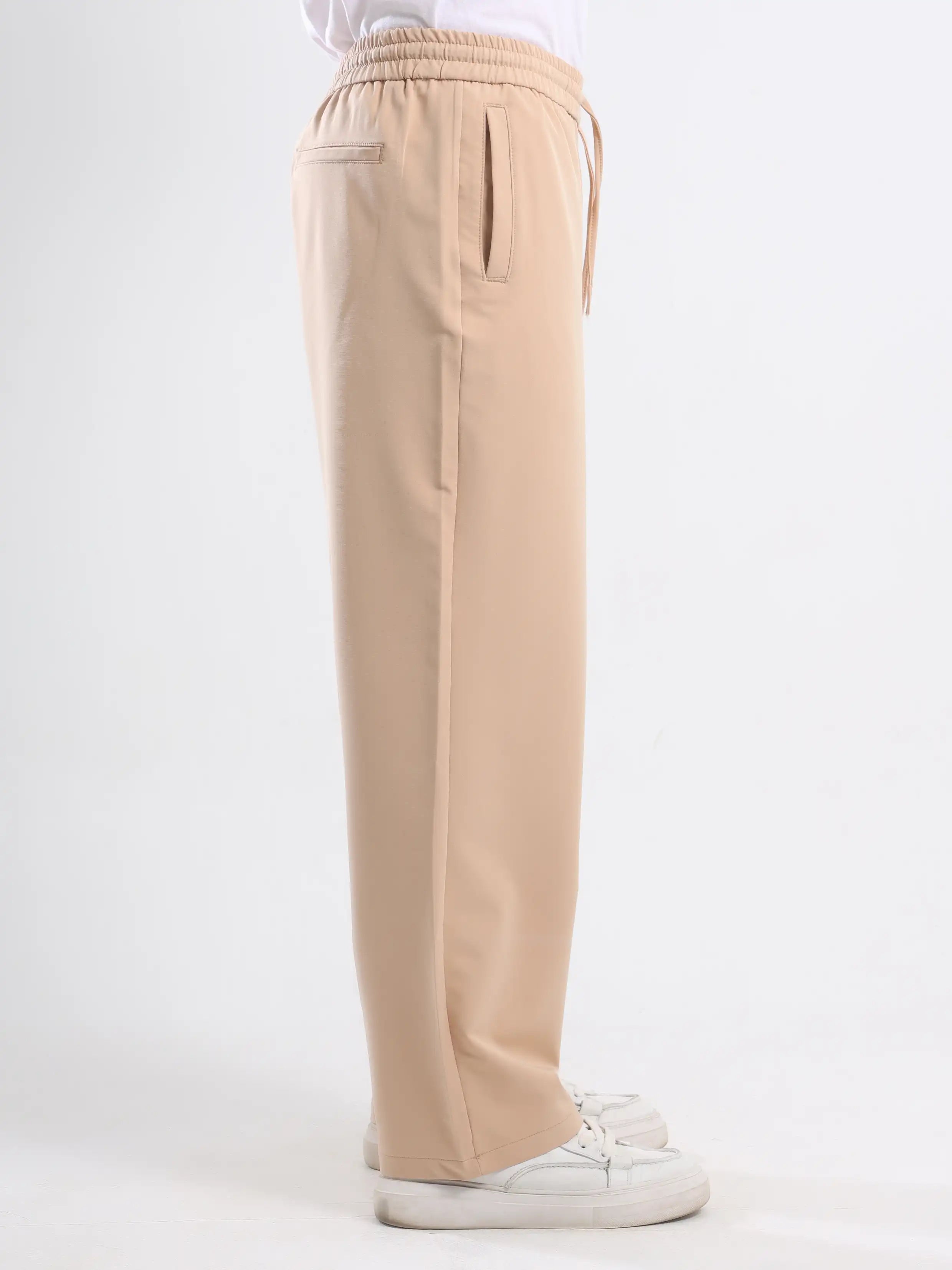 Baggy Fit Trouser - Beige