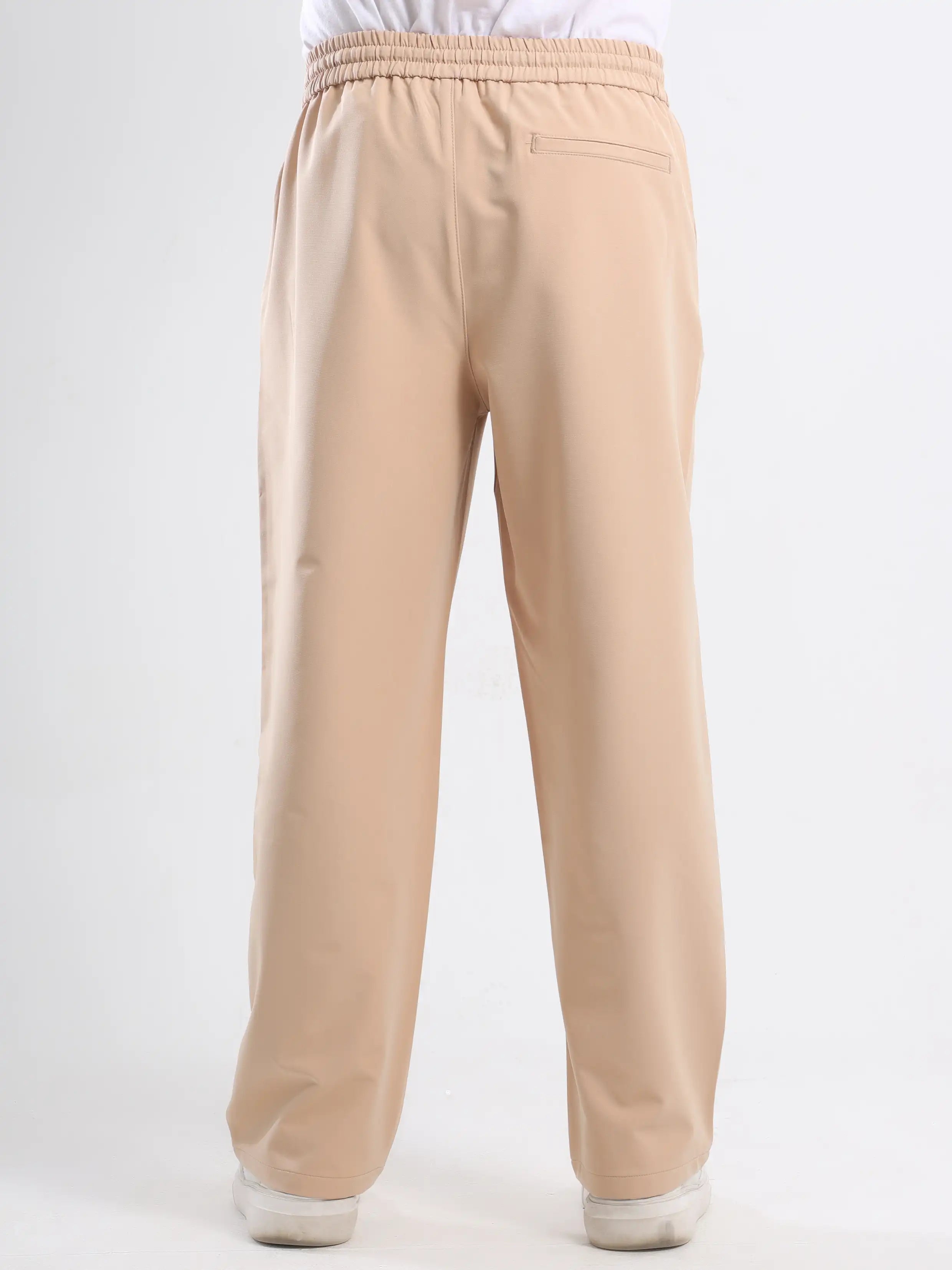 Baggy Fit Trouser - Beige