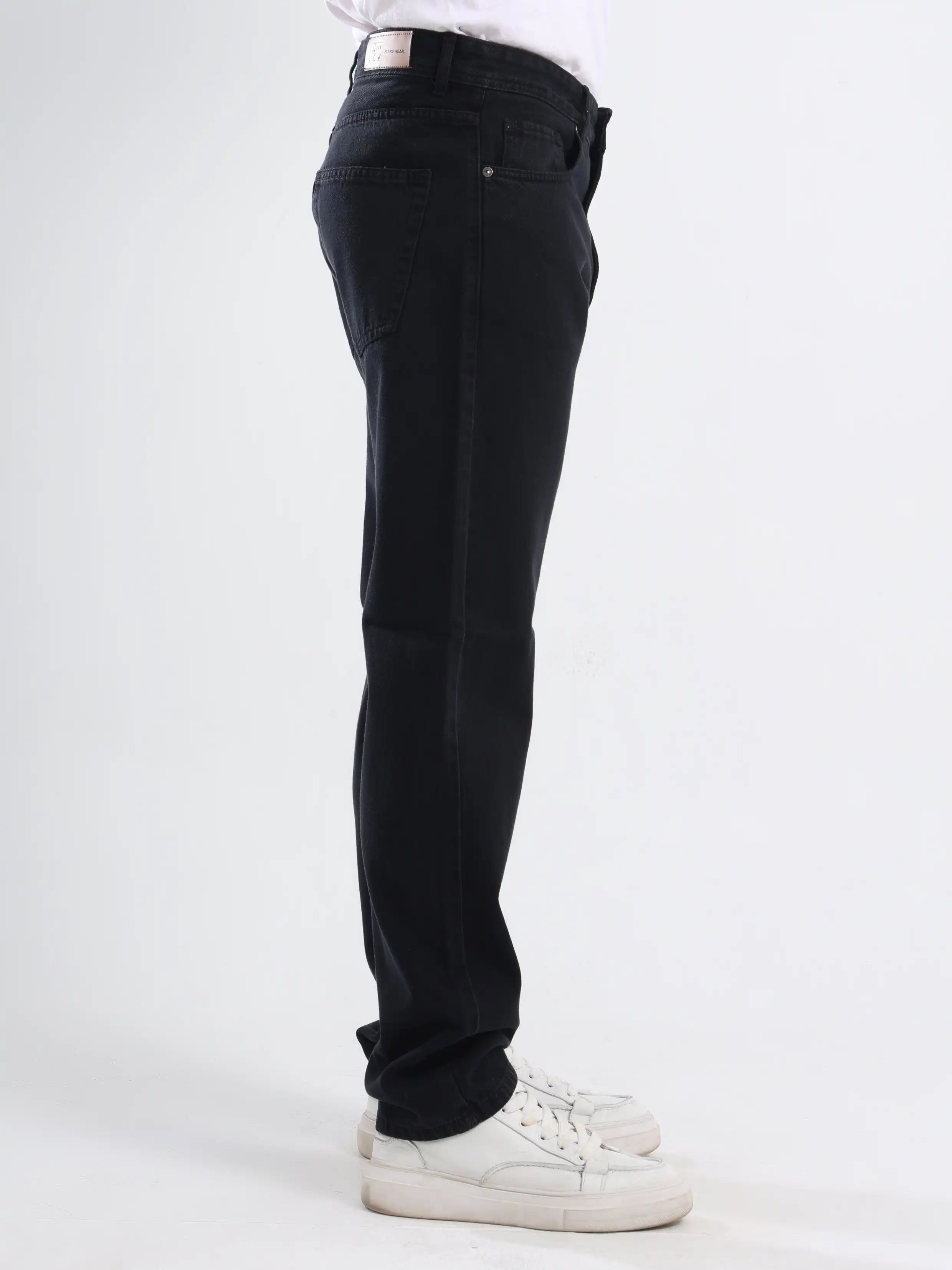 Straight Fit Jeans - Black