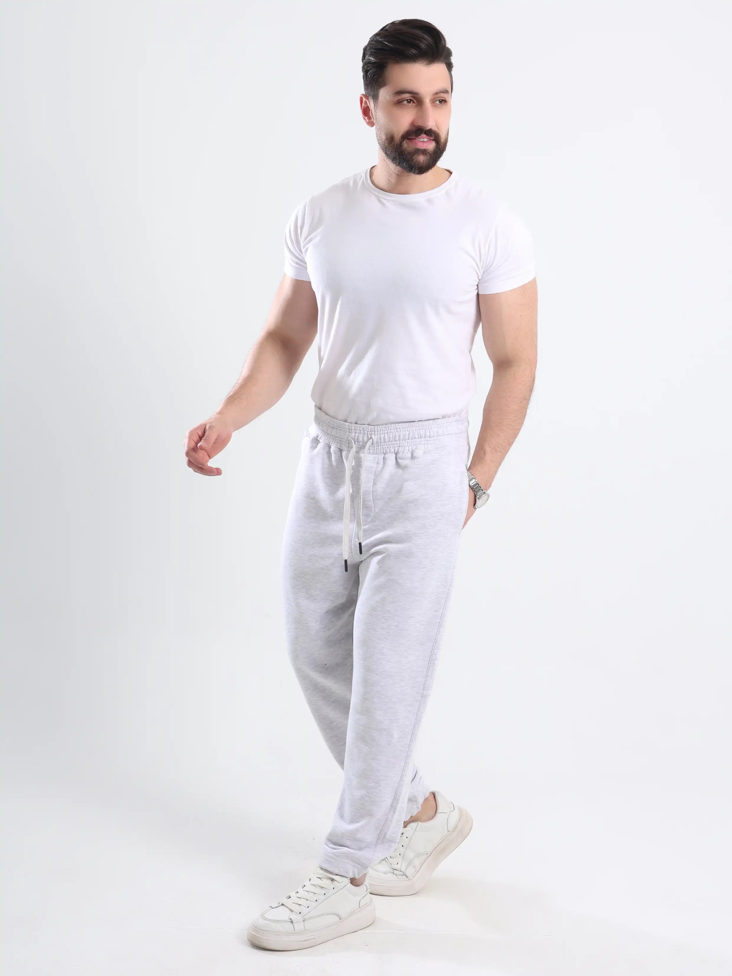 Tracksuit Jogger - Light Gray