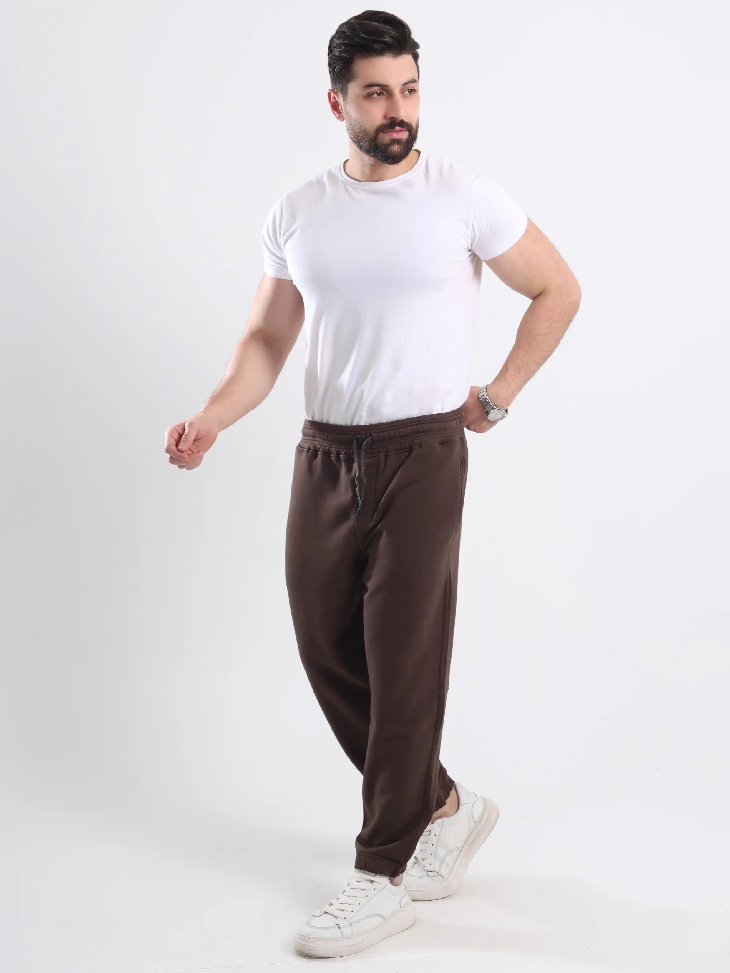 Tracksuit Jogger - Brown