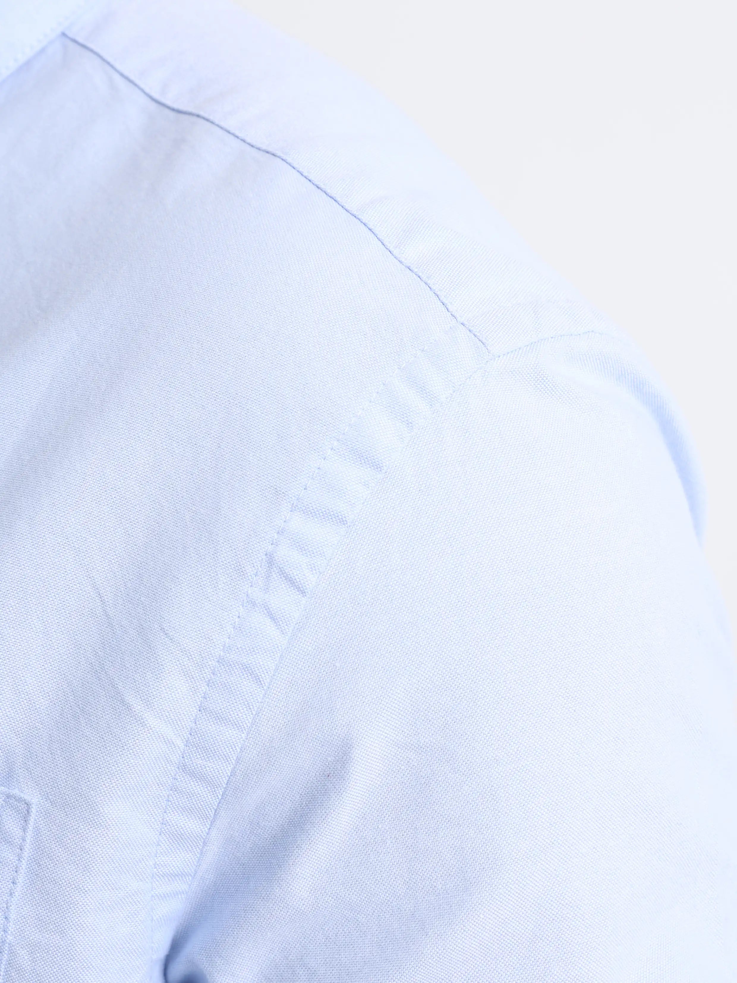 Relaxed fit Oxford shirt Basic- Blue